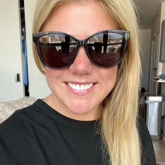 Black Saint Laurent Paris sunglasses